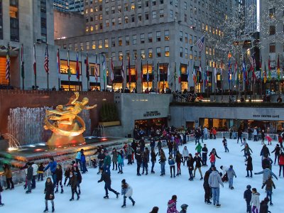 The Rink at Rockefeller Center in New York