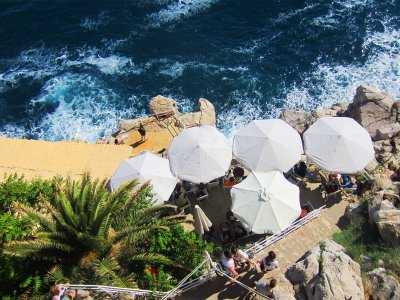 Cafe Buža in Dubrovnik