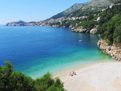 Saint Jakov Beach in Dubrovnik