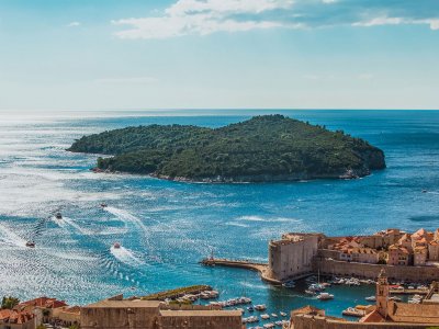 Lokrum Island in Dubrovnik