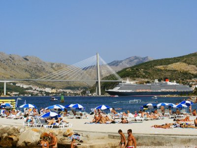 Copacabana Beach in Dubrovnik