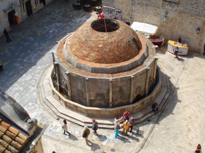 Large Onofrio's Fountain in Dubrovnik