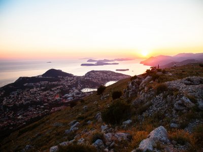 Srđ mountain in Dubrovnik