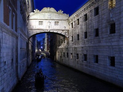 Bridge of Sighs in Venice