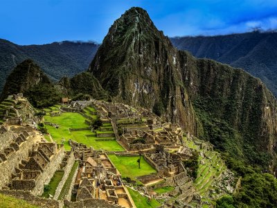 Machu Picchu in Aguas Calientes