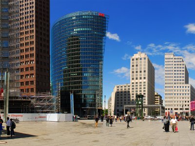 Potsdam Square in Berlin