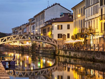 Naviglio Grande in Milan