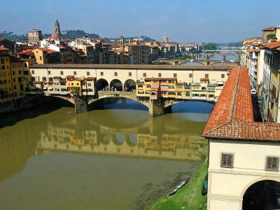 Vasari Corridor in Florence