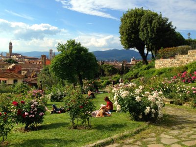 The Rose Garden in Florence