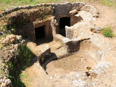 Necropolis of Anghelu Ruju on Sardinia