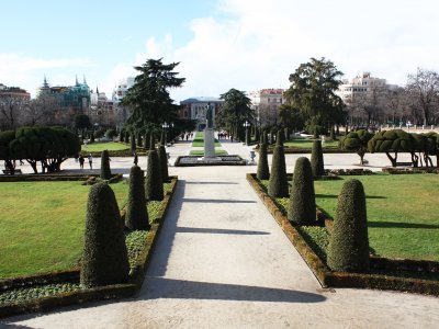 Retiro Park in Madrid