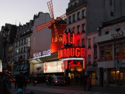 Moulin Rouge in Paris