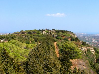 Filerimos mountain on Rhodes