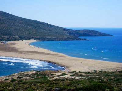 Prasonisi Cape on Rhodes