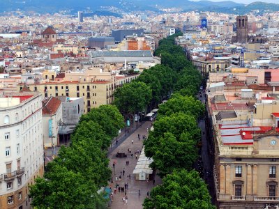 La Rambla in Barcelona