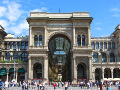 Galleria Vittorio Emanuele II in Milan