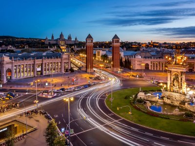 Mount Montjuïc in Barcelona