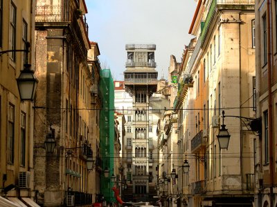 Elevador di Santa Justa in Lisbon