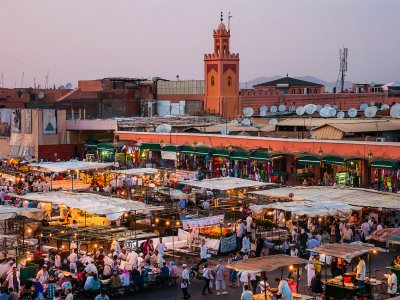 Jemaa el-Fnaa in Marrakesh