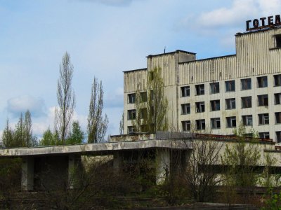 Polissya Hotel in Chernobyl