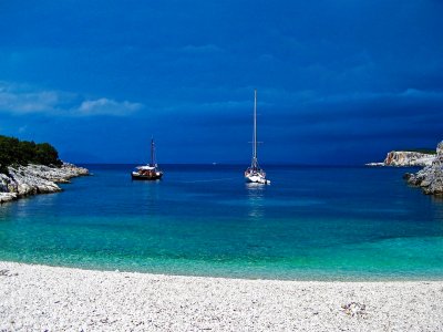 Wild beach Dafnoudi in Kefalinia