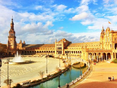 Spain Square in Seville