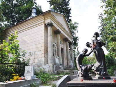 Lychakiv Cemetery in Lviv
