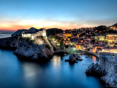 Dubrovnik by night walking tour