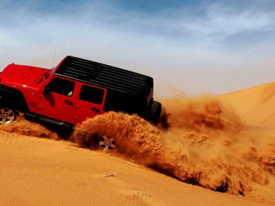 Self Drive Desert Safari Dubai + Sandboarding