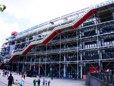 Pompidou museum visit